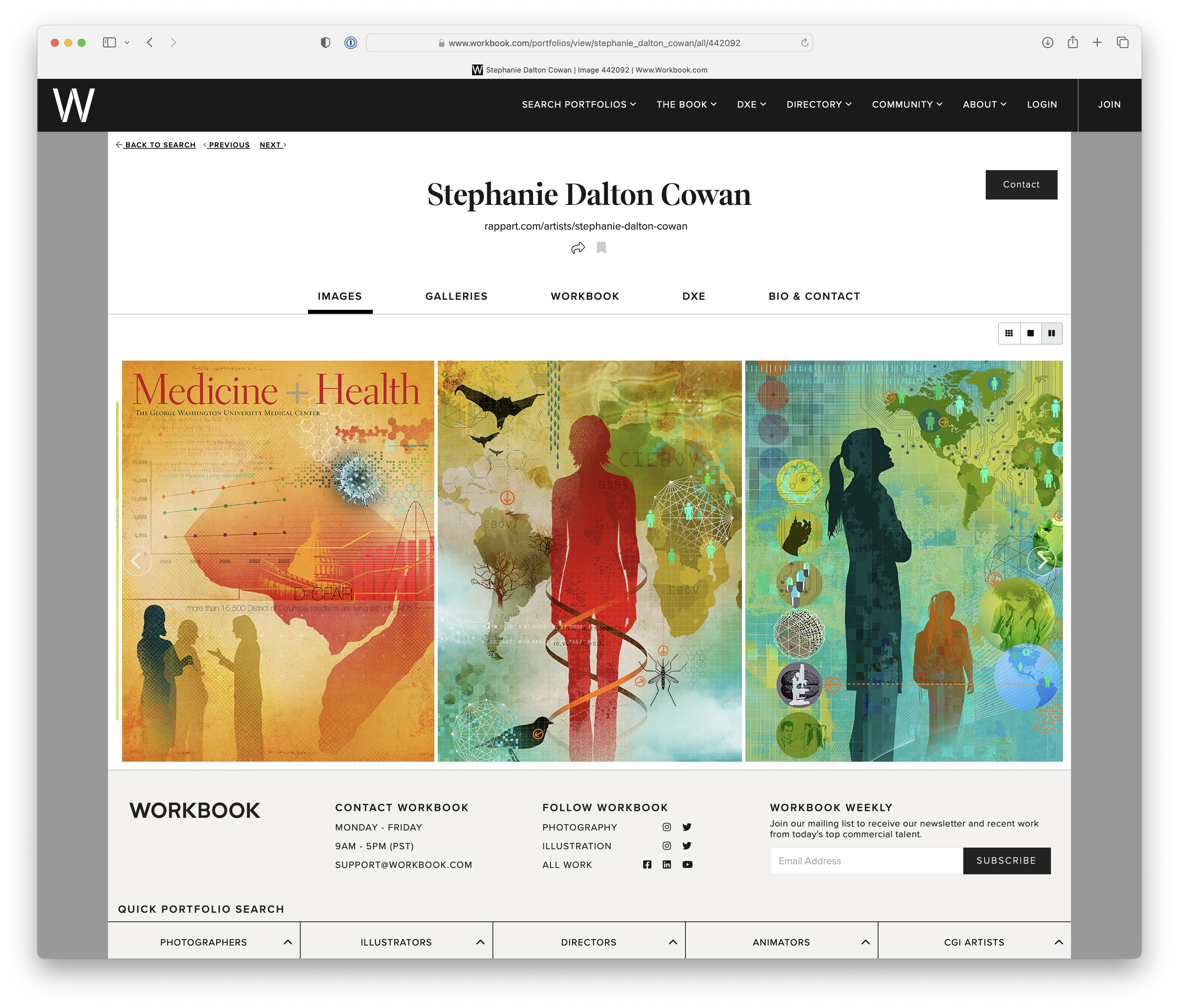 Stephanie Dalton Cowan Workbook Portfolio